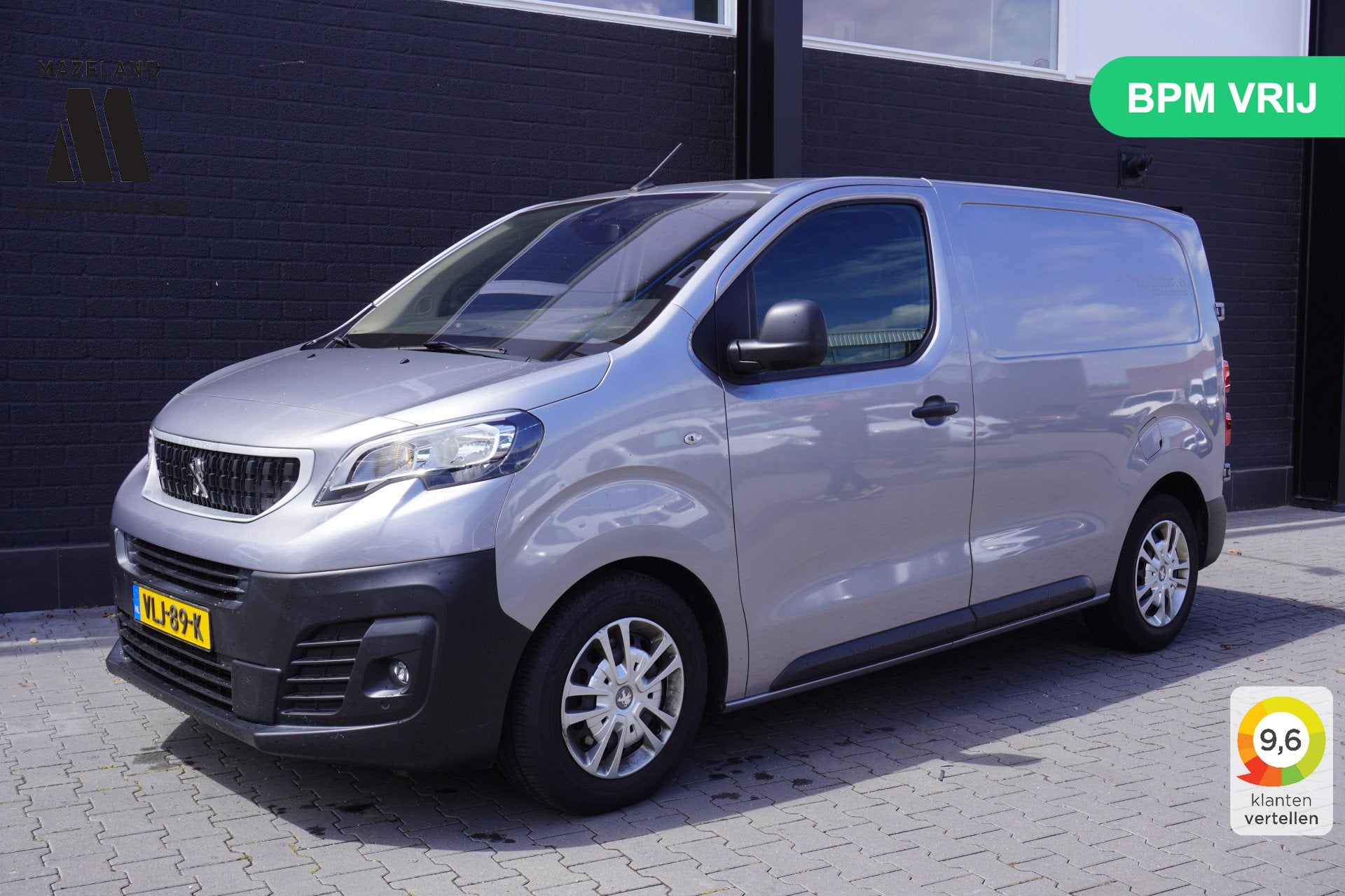Peugeot Expert 2.0 BlueHDI 122PK Automaat EURO 6 - A/C Clima, Gebruikt, 4 cilinders, Leder en Stof, 122 pk
