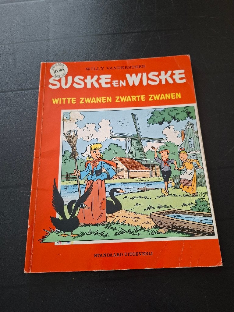 Suske en Wiske – Witte zwanen zwarte zwanen, Eén stripboek, Verzenden, Zo goed als nieuw