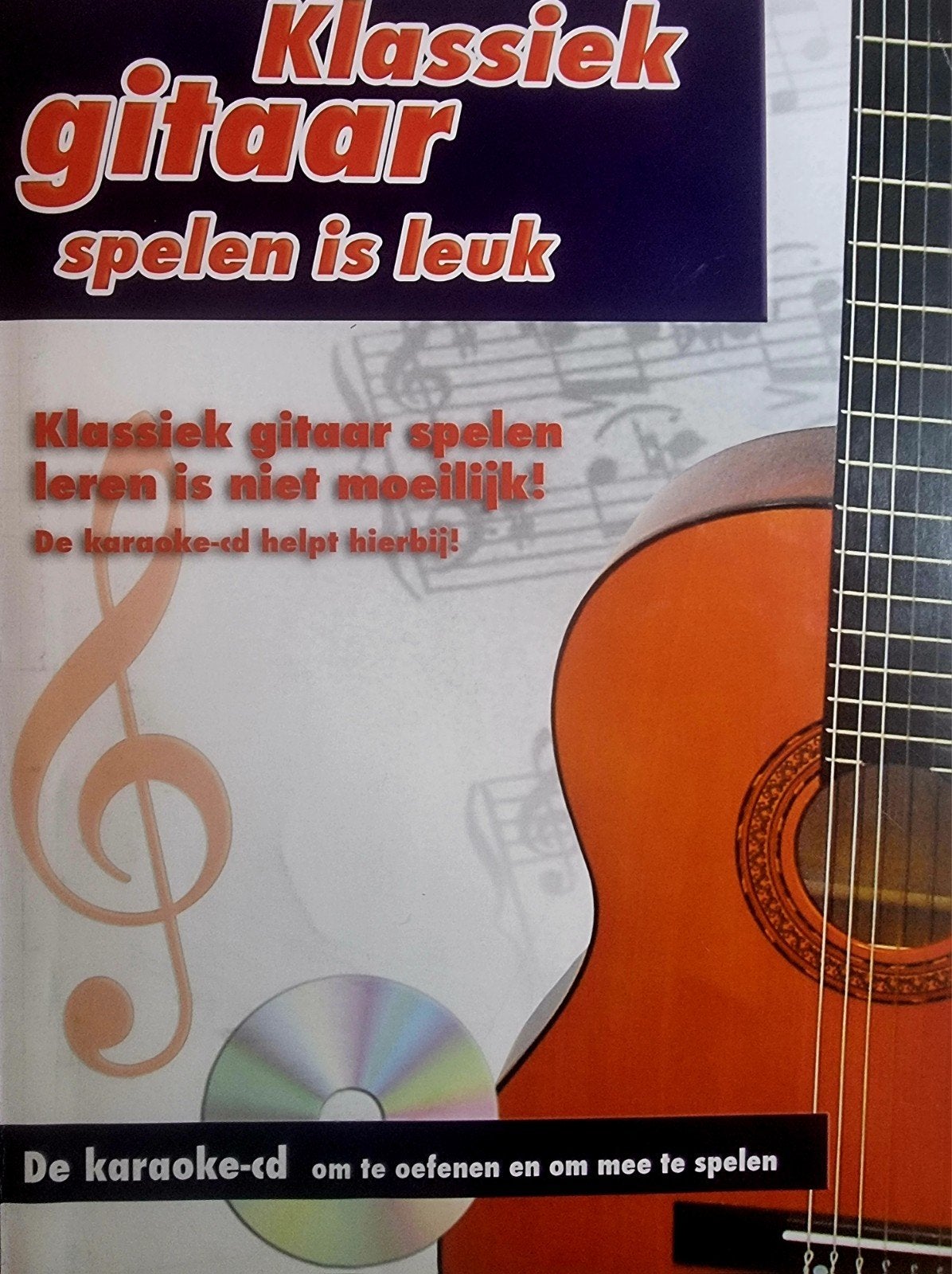 Klassiek gitaar spelen is leuk - Boek met CD G39, Gitaar, Verzenden, Klassiek, Les of Cursus