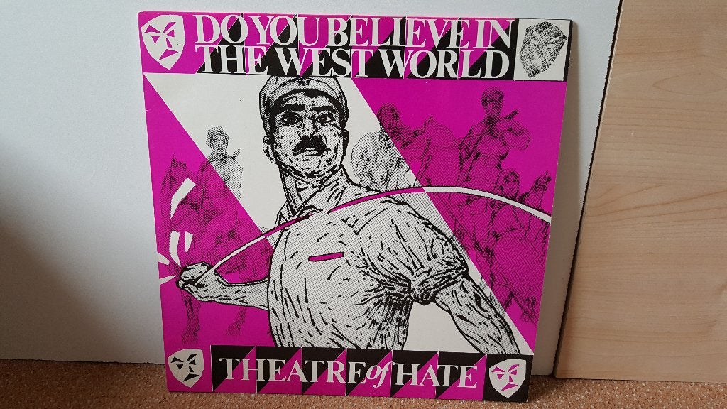 THEATRE OF HATE - DO YOU BELIEVE  THE WESTWORLD (1982)12INCH, Ophalen of Verzenden, Zo goed als nieuw, 12 inch, Poprock