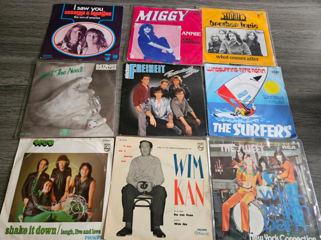 Diverse singles in goede staat - Pop, Rock, Nederlandstalig, Gebruikt, 7 inch, Single, Ophalen of Verzenden