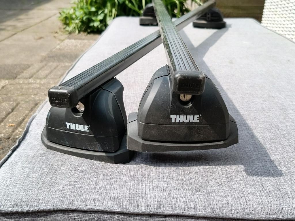 Thule dakdragers voor fix point bevestiging, Auto diversen, Dakdragers, Gebruikt, Ophalen