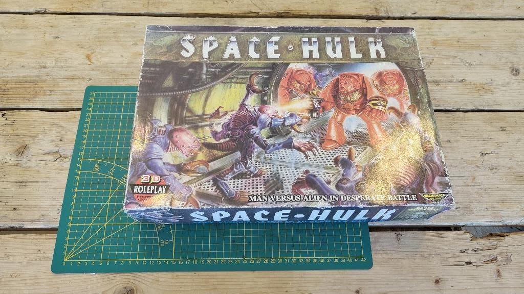 Space Hulk bordspel, Een of twee spelers, Ophalen of Verzenden, Gebruikt, Games Workshop