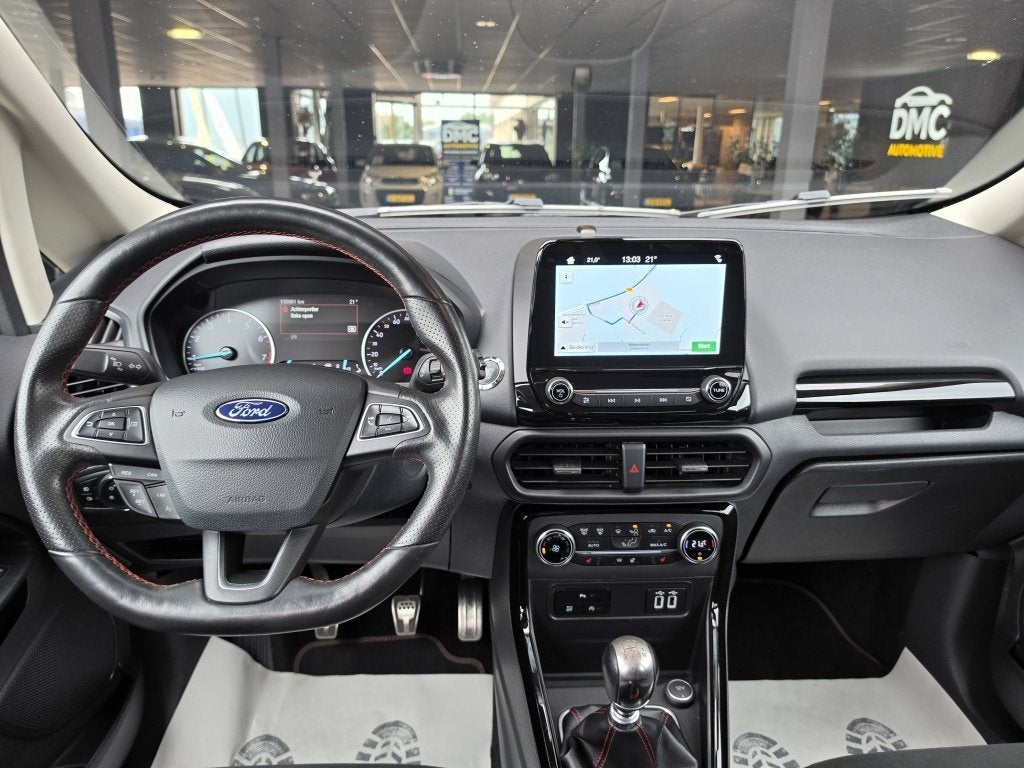 Ford EcoSport 1.0 EB ST-Line | Navi | Camera | Apple Carplay, Auto's, Ford, Keurmerk '100% Onderhouden', 12 maanden, 125 pk, Gebruikt