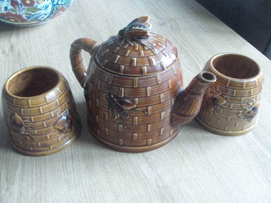theepot setje, Ophalen of Verzenden, Gebruikt, Overige stijlen, Overige typen
