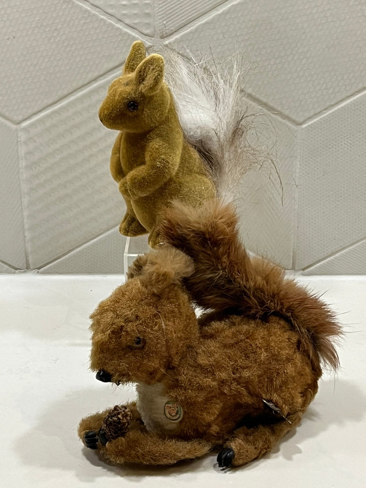 Speelgoed wind-up mechanisch eekhoorn Max Carl + eekhoorn, Verzenden, Zo goed als nieuw