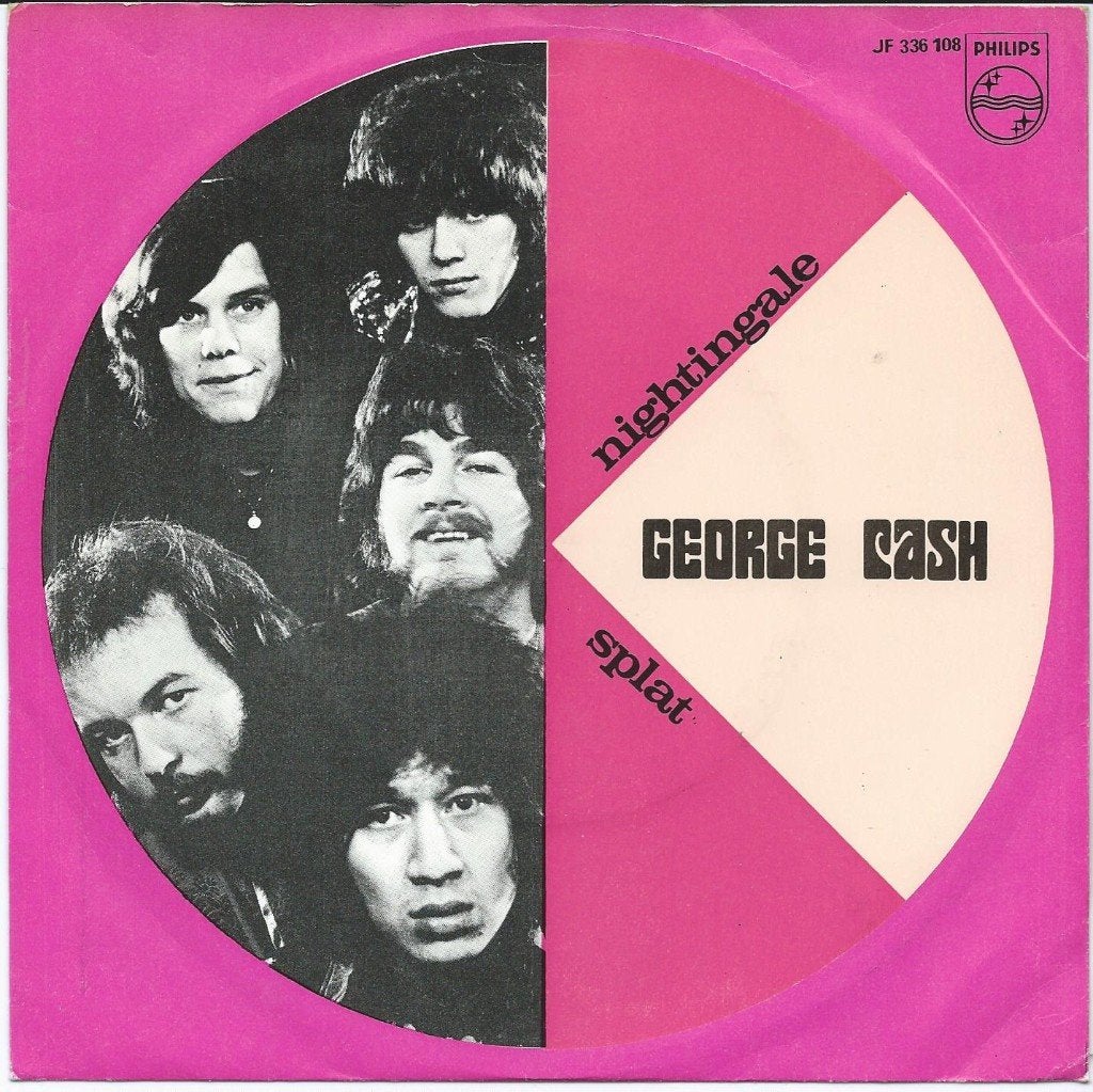 Nederbeat- George Cash- Nightingale, Gebruikt, Verzenden, 7 inch, Pop