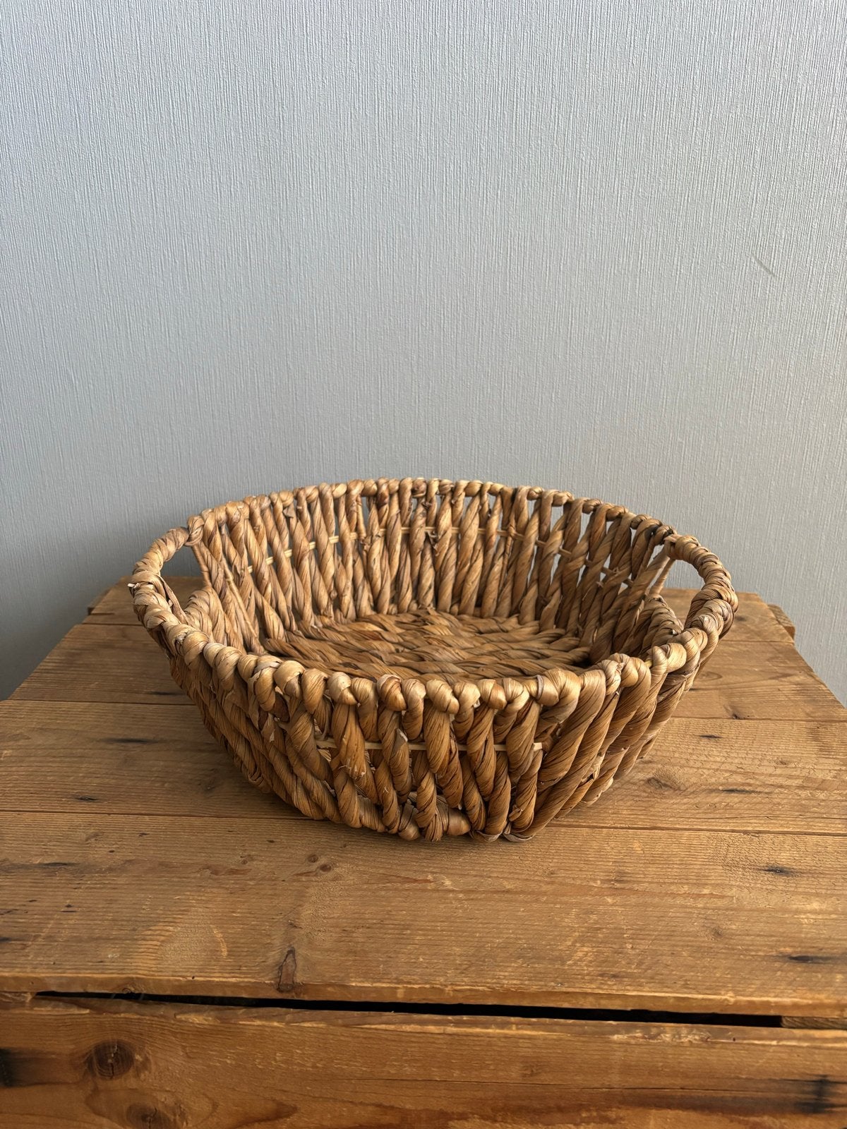 Rotan schaal, Ophalen, Gevlochten, Schaal, Rond