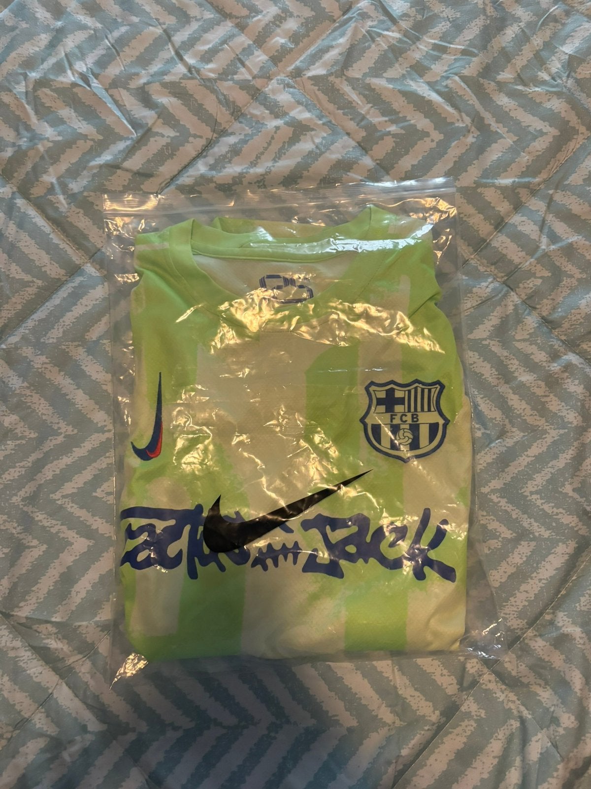 Barcelona shirt groen Lamine Yamal, Maat XL, Ophalen of Verzenden, Nieuw, Shirt