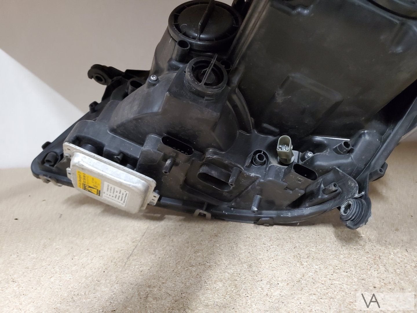 Mercedes ML W164 2005-2009 xenon koplamp rechts zwarte inleg, Gebruikt, -, Ophalen of Verzenden, -