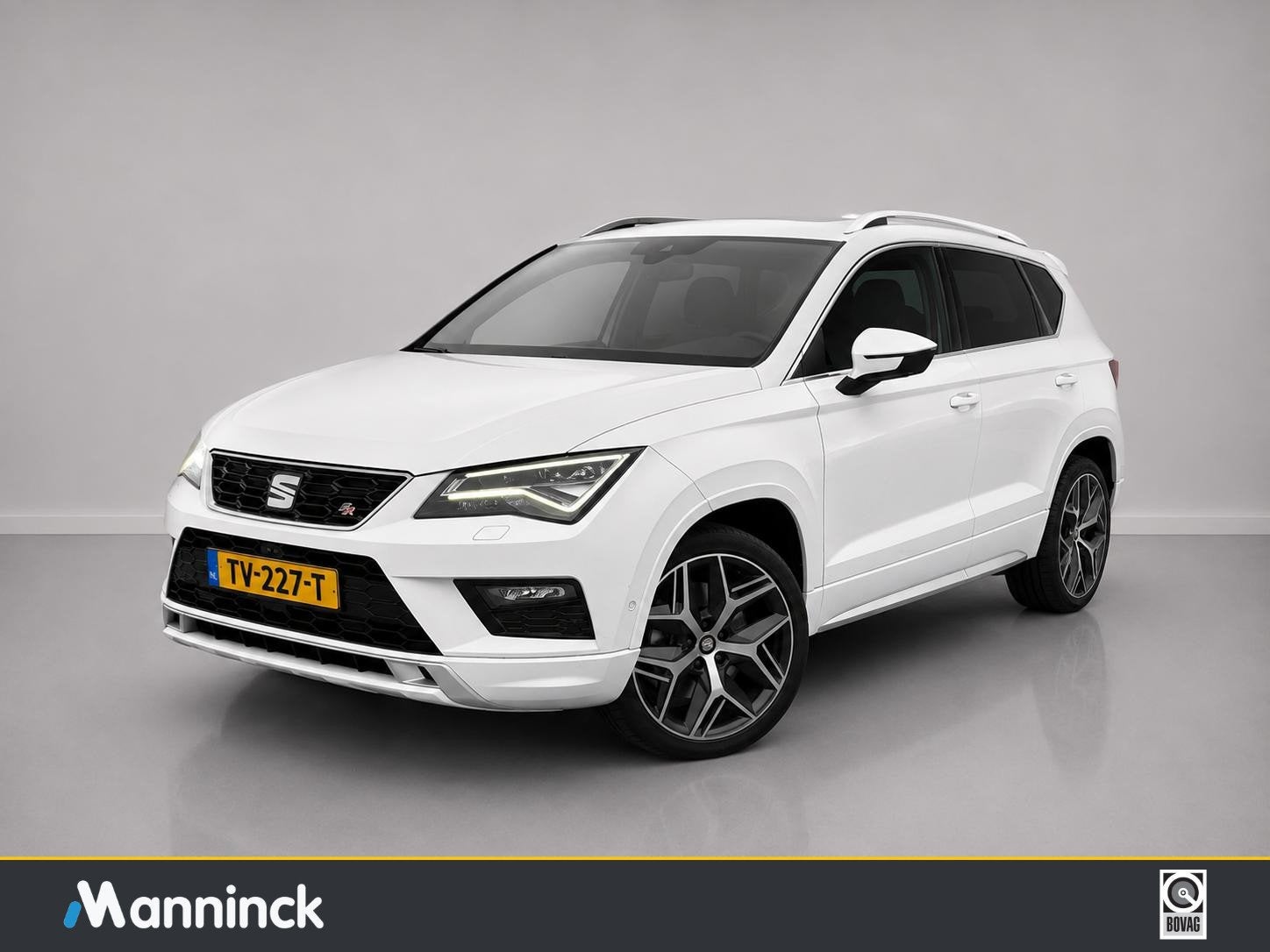 SEAT Ateca 1.5 TSI FR Business Intense| Upgrade Pakket|ACC|D, Auto's, 4 cilinders, Wit, Origineel Nederlands, SUV of Terreinwagen