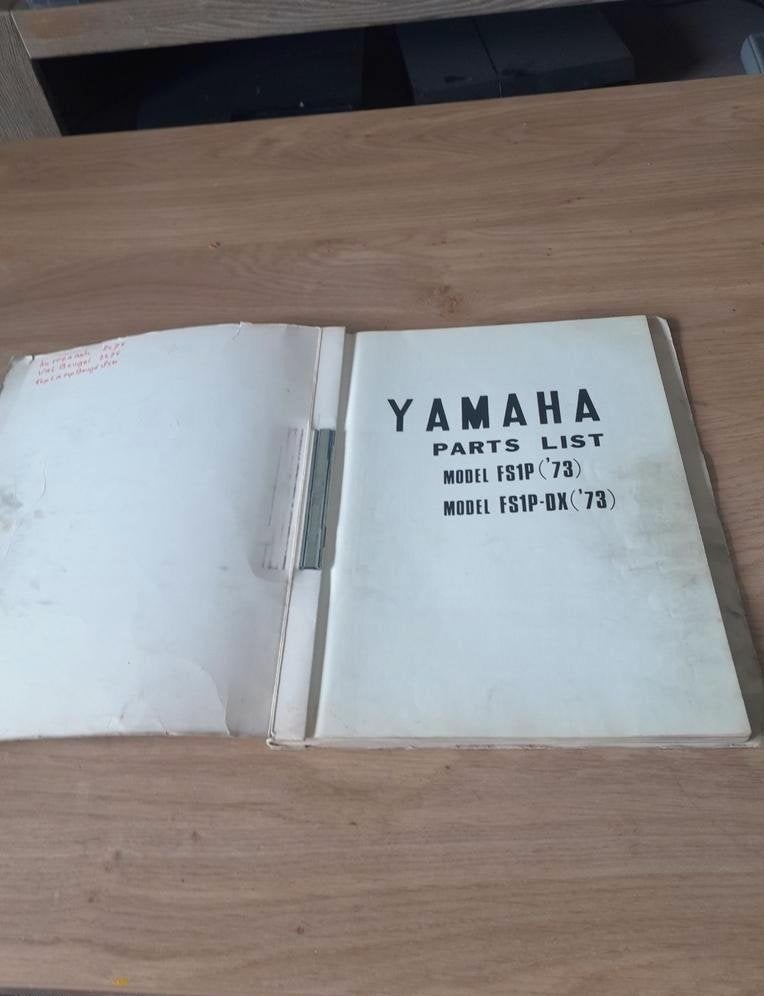 Yamaha FS1 werkplaatshandboek, Ophalen