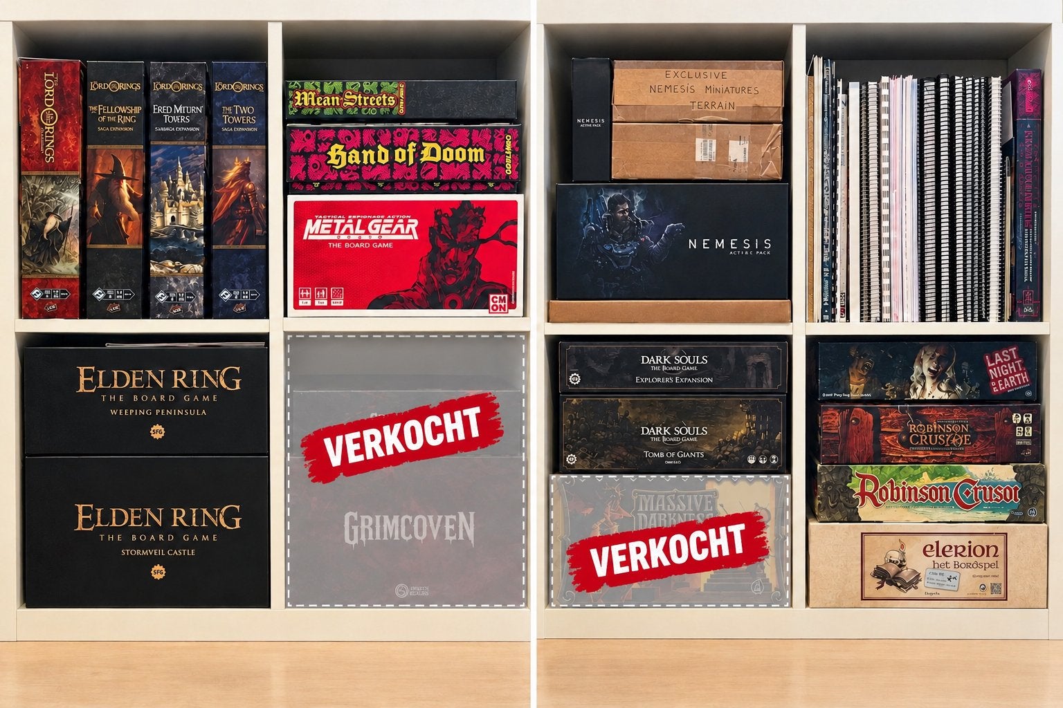 Grote Bordspellen Collectie - Nieuw en Zo goed als nieuw, Ophalen, Zo goed als nieuw