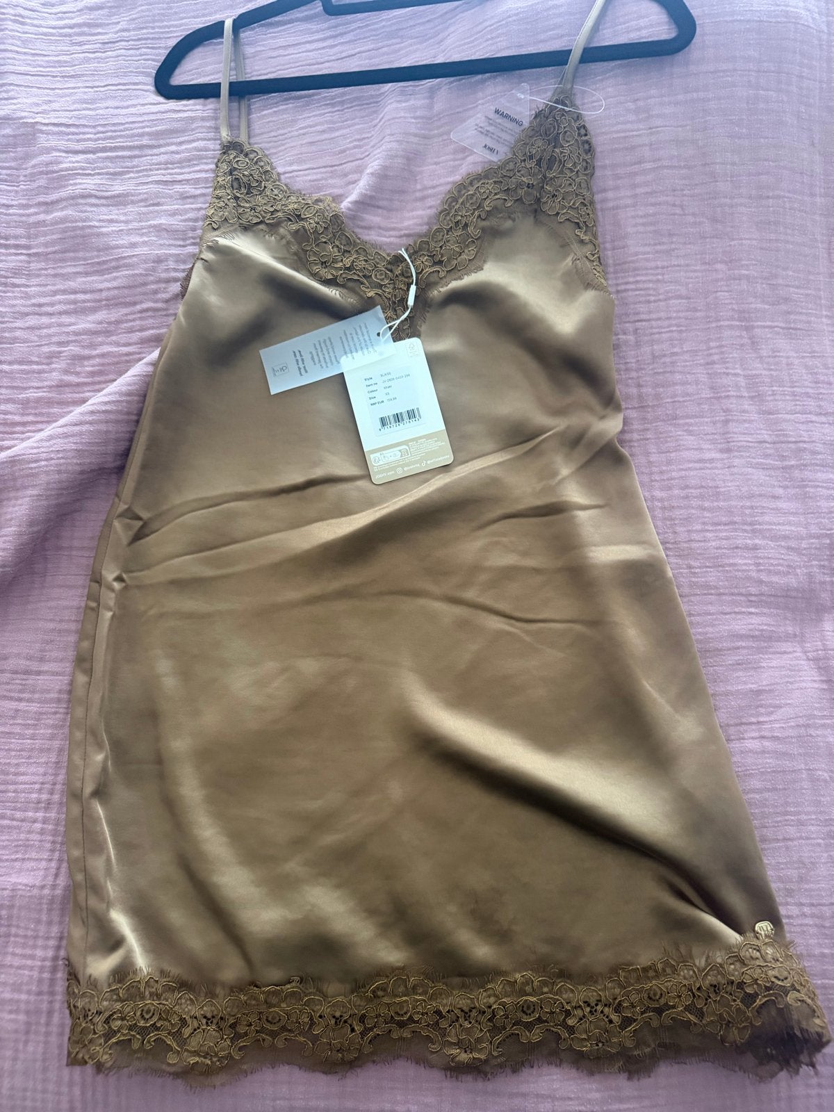 JOSH V Blaise jurk  Khaki XS, Ophalen of Verzenden, Overige kleuren, Nachtkleding