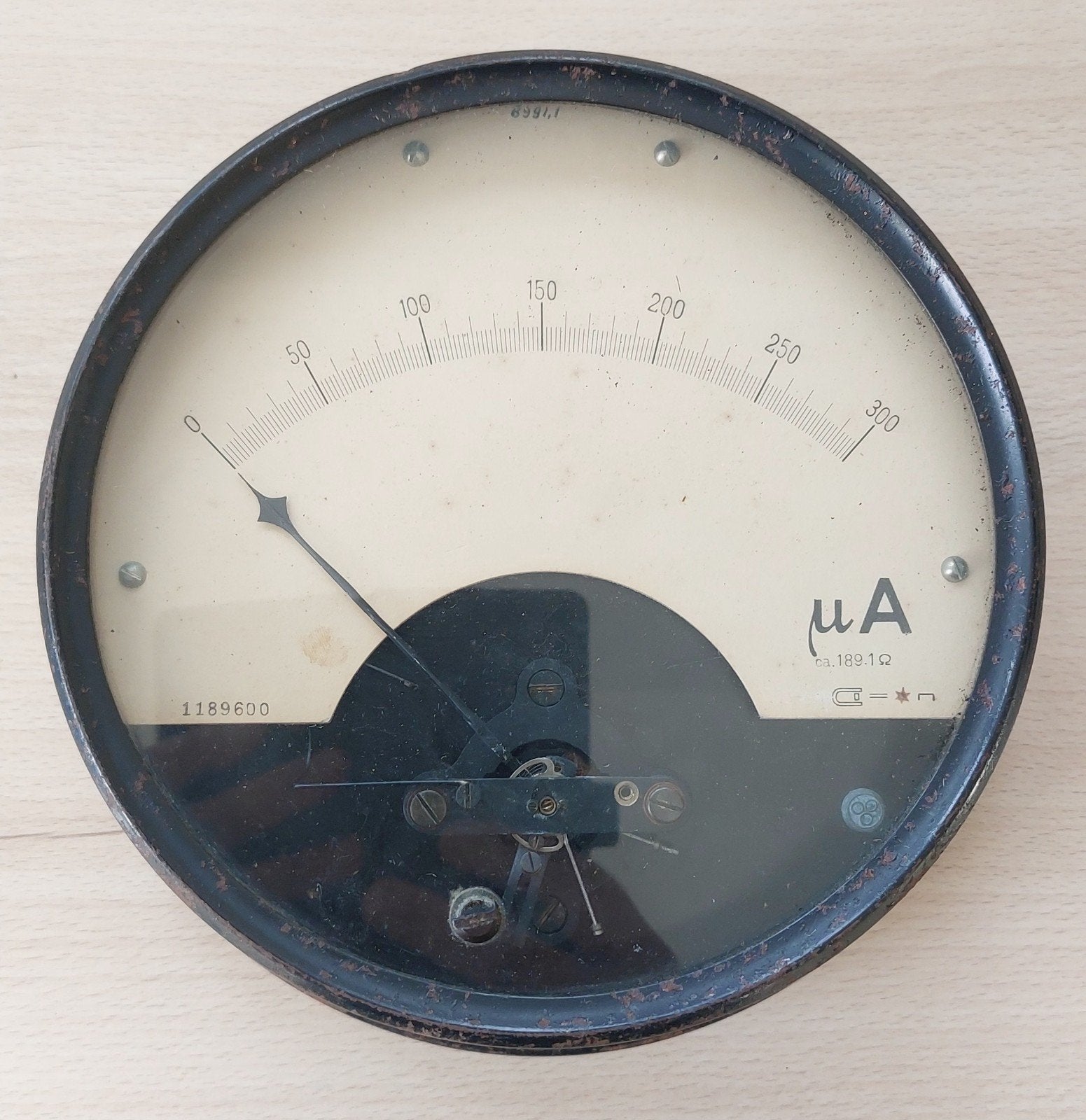Vintage Microampèremeter - Oud Meetinstrument, Ophalen of Verzenden
