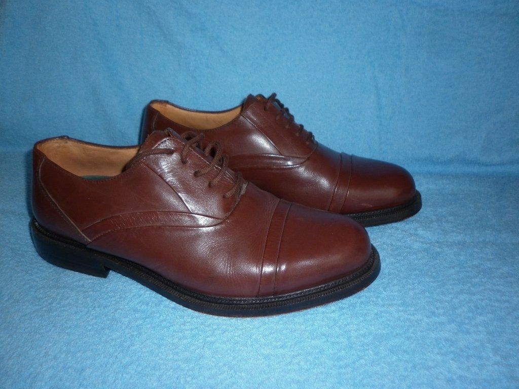 veterschoenen maat 42 merk : Oaksfield, Bruin, Ophalen of Verzenden, Zo goed als nieuw, Veterschoenen