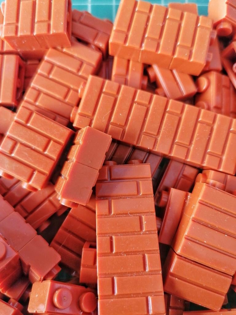 Bouwsteentjes 2x1 met metselprofiel, Ophalen of Verzenden, Nieuw, Losse stenen