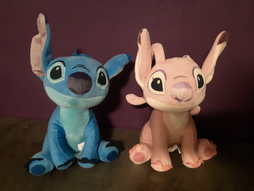 Knuffels Stitch en Angel, Disney, Disney, Overige typen, Ophalen of Verzenden