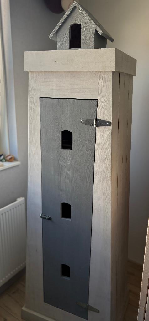 Vuurtorenkast / kledingkast, Kinderen en Baby's, Kinderkamer | Commodes en Kasten, Ophalen, 50 tot 70 cm, 105 cm of meer, Zo goed als nieuw