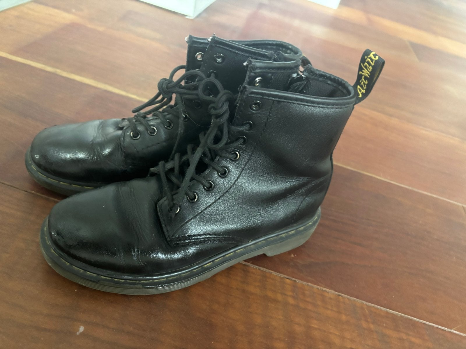 Dr. Martens laarzen zwart maat 33, Ophalen of Verzenden, Gebruikt, Meisje, Laarzen