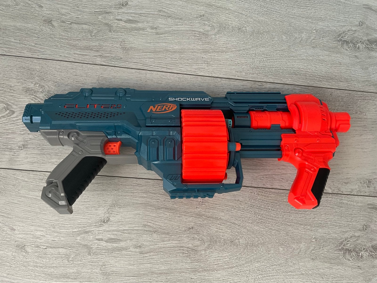 Nerf Elite 2.0 Shockwave RD-15 Blaster, Ophalen, Zo goed als nieuw, Jongen of Meisje