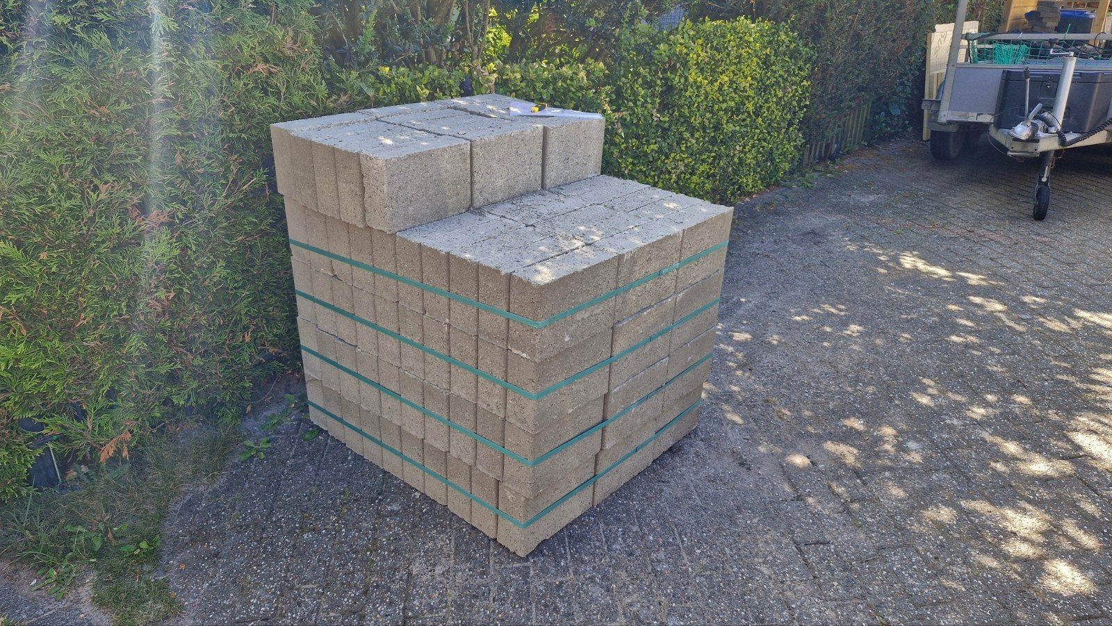 Betonblokken 30x10x20cm - Nieuw, Doe-het-zelf en Verbouw, Metselstenen, Ophalen, Nieuw, Beton