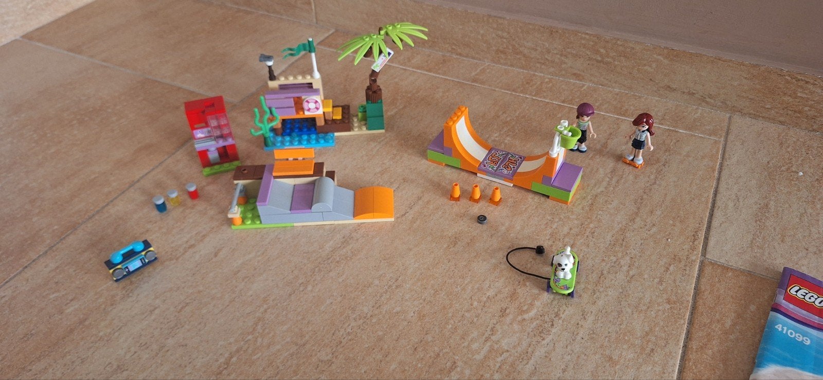 LEGO Friends 41099 Skatepark Heartlake, Ophalen of Verzenden, Gebruikt
