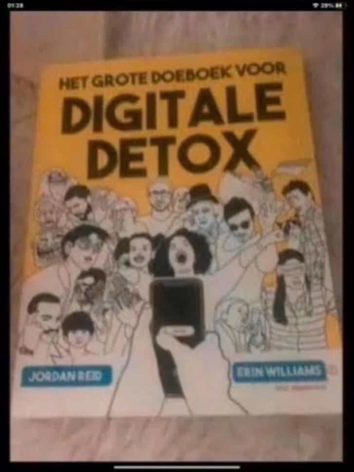 Het Grote Doeboek voor Digitale Detox, Zo goed als nieuw, Jordan Reid, Erin Williams, Overige typen, Ophalen of Verzenden