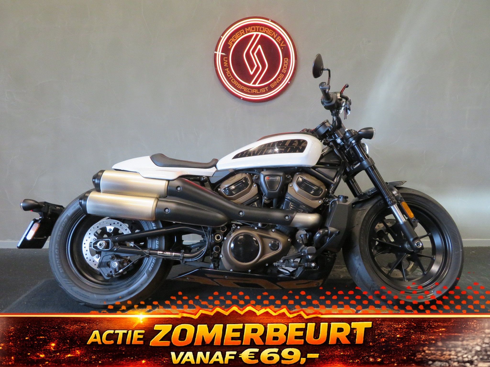 Harley-Davidson SPORTSTER 1250 S RH 5HD NIEUWSTAAT!, Chopper, Bedrijf, 1250 cc