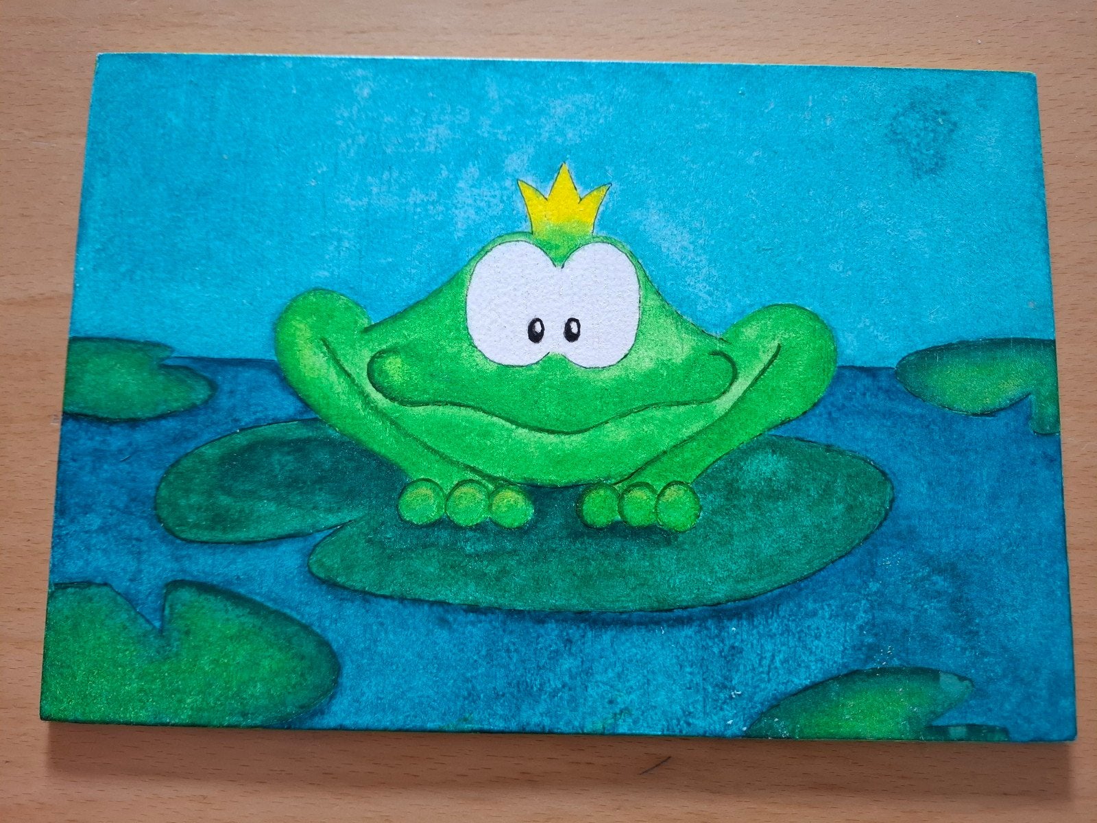 Schilderijtje voor kinderkamer 30x20, Ophalen of Verzenden, Wanddecoratie