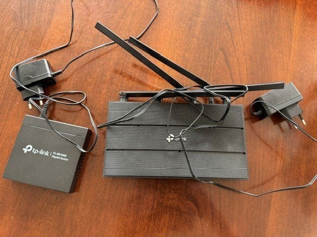 Router van TP-link Archer C80 (ver. 2.20 TP Link), Computers en Software, Routers en Modems, Ophalen of Verzenden, Gebruikt, Router
