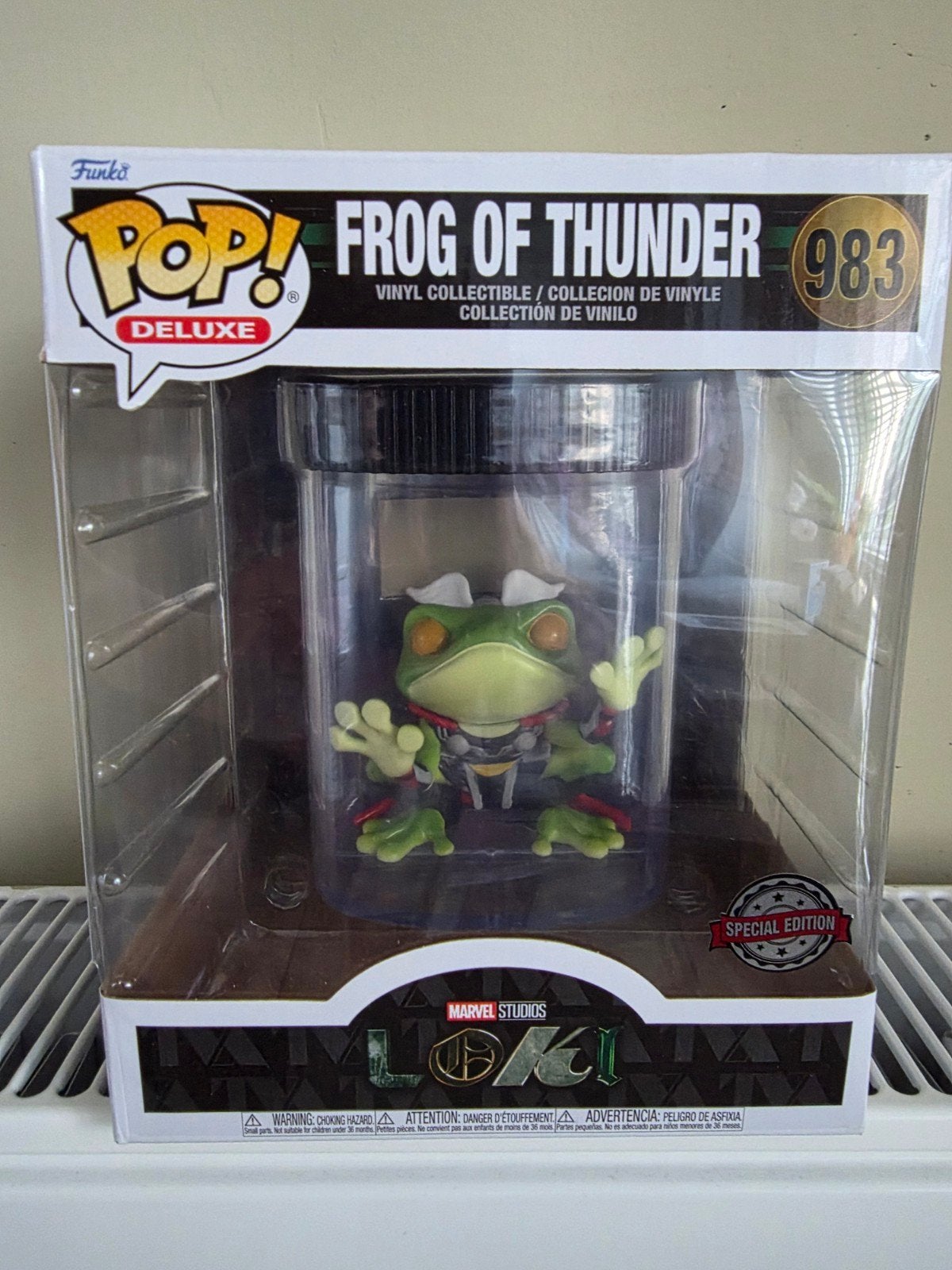 Funko Pop! Deluxe: Loki - Frog of Thunder (983), Ophalen, Nieuw