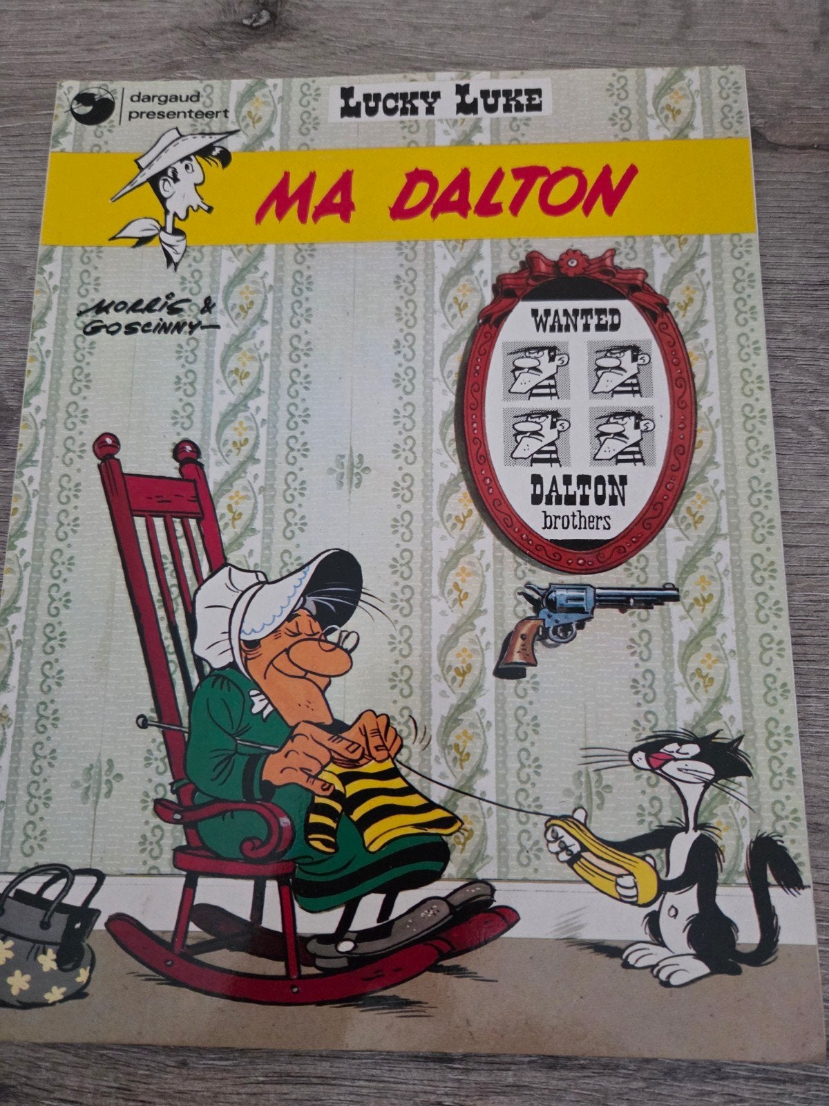 Lucky Luke - Ma Dalton (Dargaud), Eén stripboek, Ophalen of Verzenden, Gelezen, Morris & Goscinny