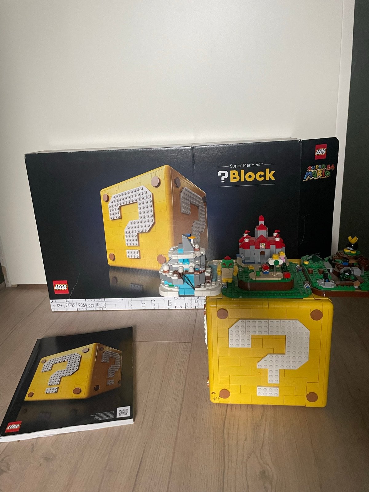 LEGO Super Mario 64  Blok (71395) - Zo goed als nieuw, Ophalen of Verzenden, Zo goed als nieuw, Overige merken