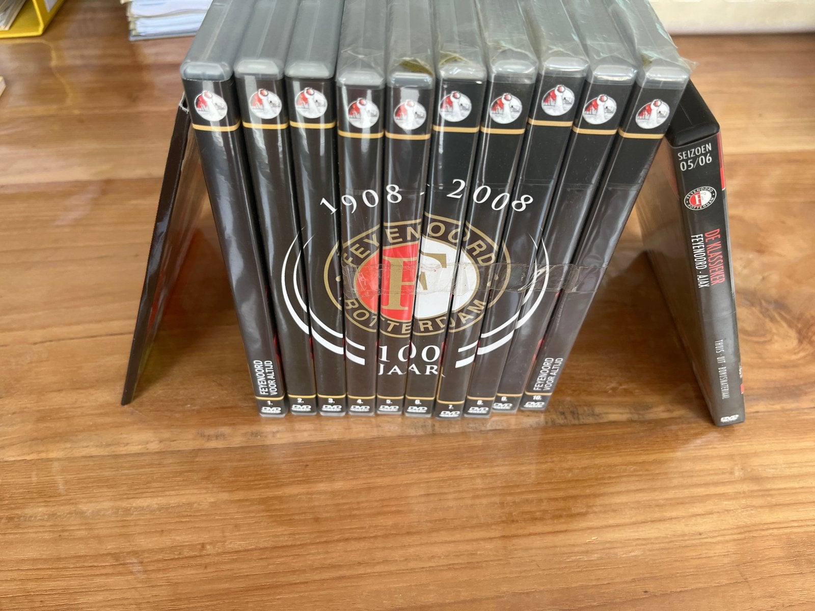 Feyenoord DVD Collectie: 100 Jaar & De Klassieker, Alle leeftijden, Ophalen of Verzenden, Zo goed als nieuw, Documentaire