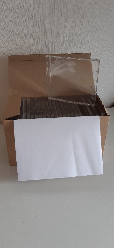 Lege CD Doosje, zonder inleg tray, Verzenden, Nieuw in verpakking, Overige typen
