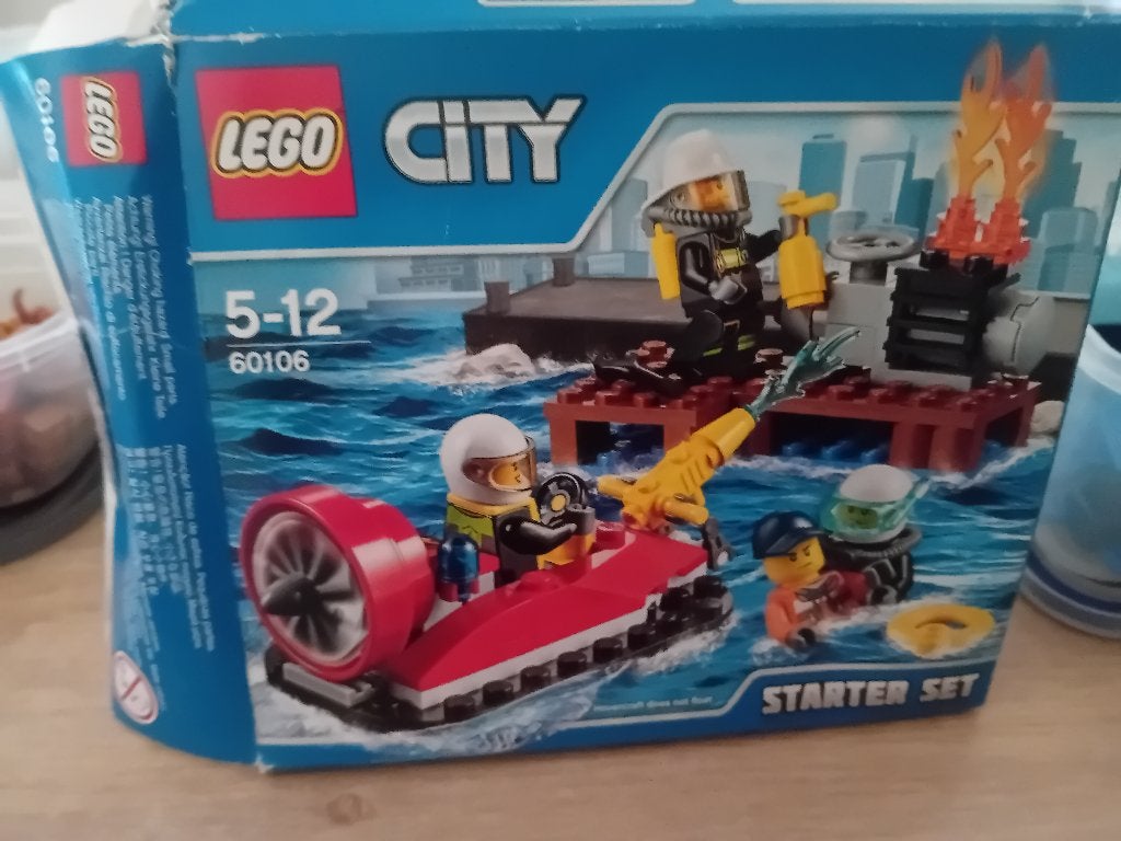 Lego 60106 brandweer starterset, Kinderen en Baby's, Inclusief instructies, Lego, Ophalen of Verzenden, Complete set