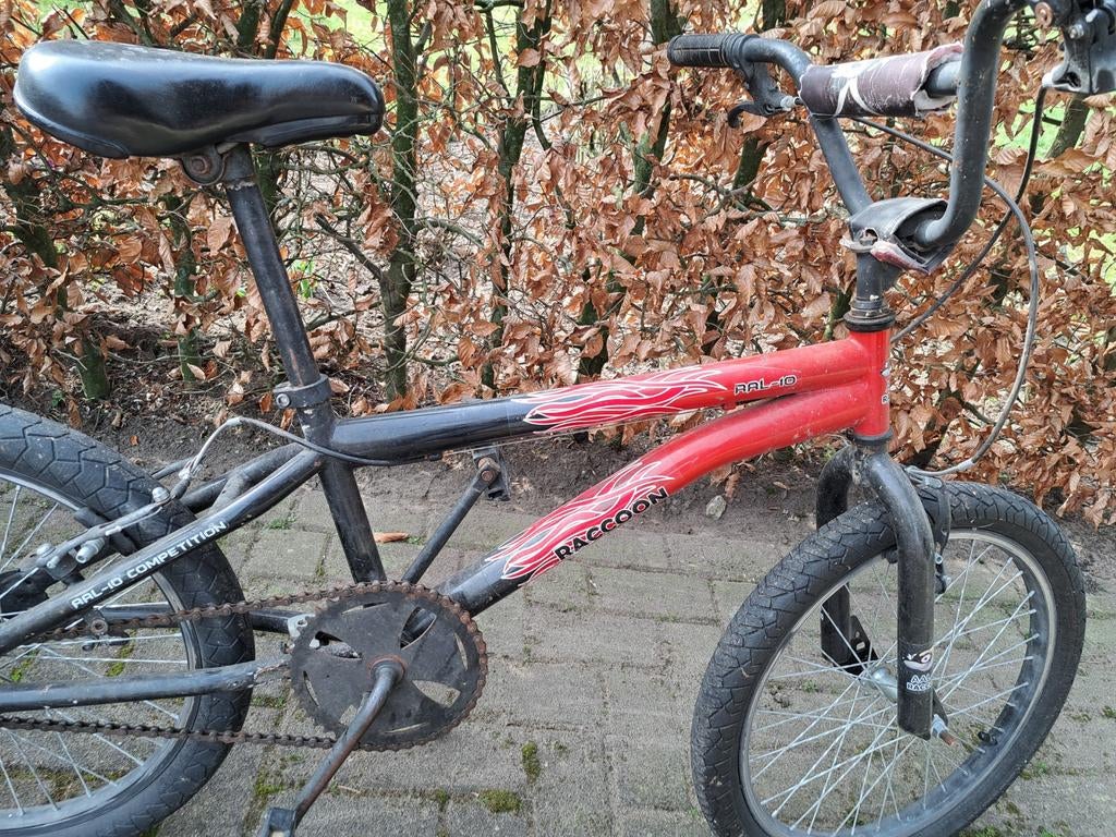 Crossfiets 20 inch - Raccoon, Staal, Voetsteunen, Raccoon, Ophalen