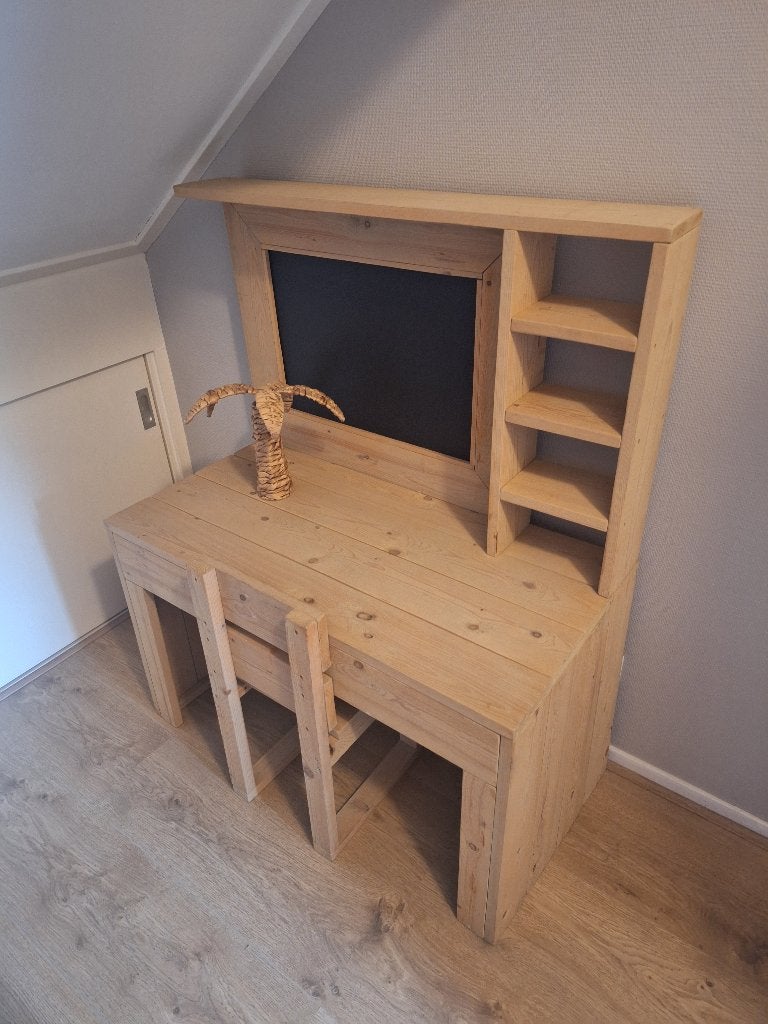 Bureau stijgerhout, Ophalen, Gebruikt, Tafel(s) en Stoel(en)