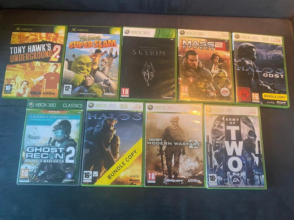 Diverse games voor Xbox en Xbox 360, Spelcomputers en Games, Games | Xbox 360, Overige genres, Ophalen of Verzenden, Zo goed als nieuw