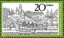 WEST DUITSLAND 1970 Toerisme (III) - Cochem, Michel: 649, Po, Verzenden, BRD, Postfris