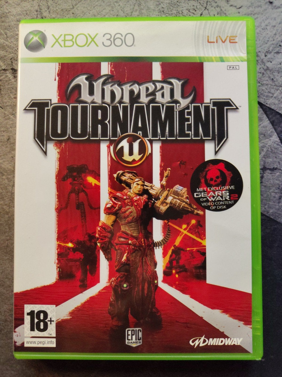 Unreal Tournament III - Xbox 360 - CIB, Gebruikt, Vanaf 18 jaar, Shooter, 1 speler