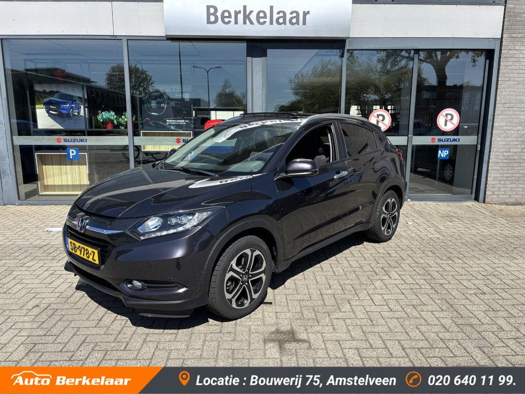 Honda HR-V 1.5 i-VTEC Executive Automaat | Trekhaak | Panora, Auto's, Honda, Stof, Zwart, Origineel Nederlands, Bedrijf