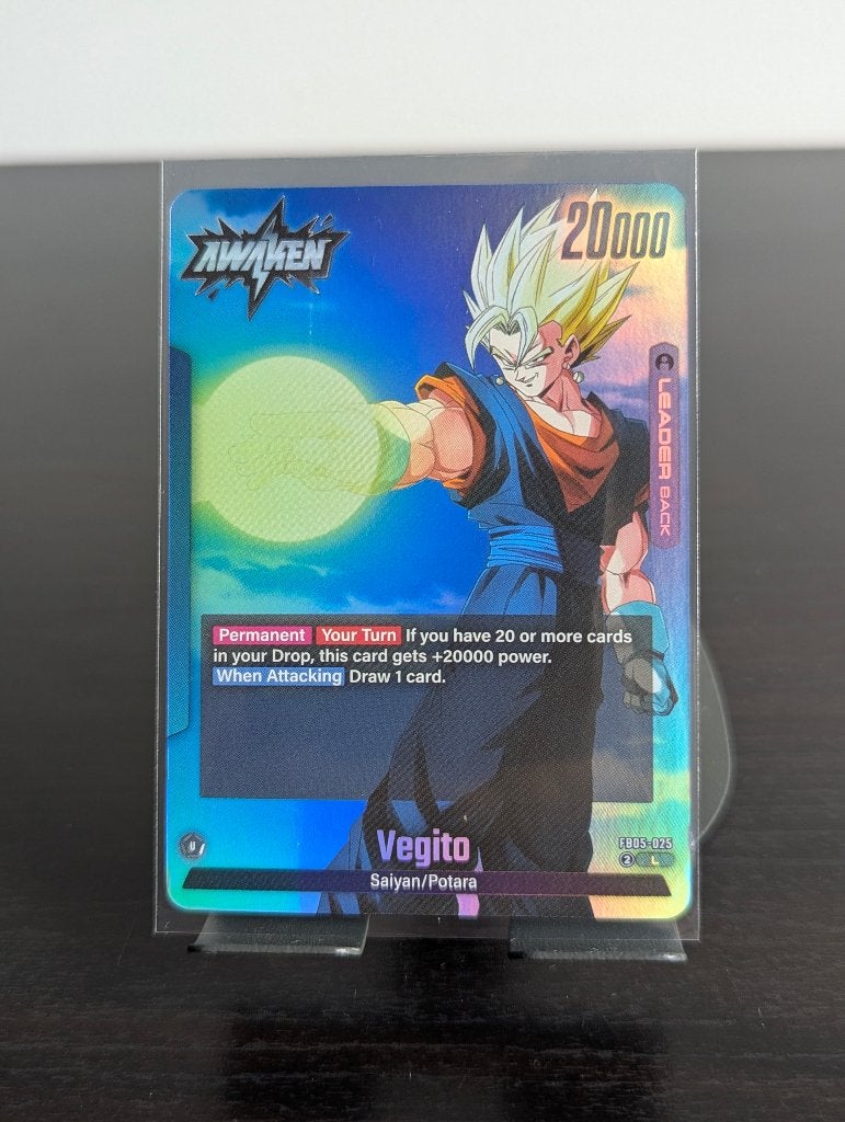 DBS - Vegito (FB05-025) - Vegeta (ST01-053) - Story Booster, Ophalen of Verzenden, Zo goed als nieuw, Losse kaart, Foil