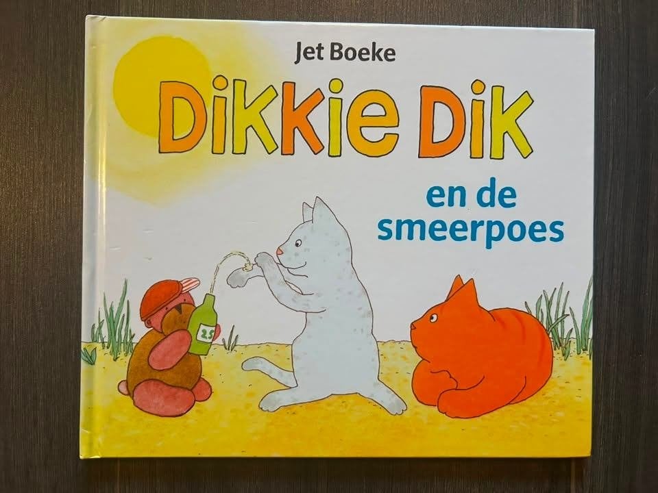 Dikkie Dik en de smeerpoes - Jet Boeke, Ophalen of Verzenden, Gelezen