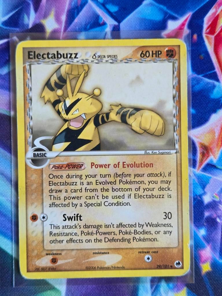 Electabuzz 29/101, Ophalen of Verzenden, Zo goed als nieuw