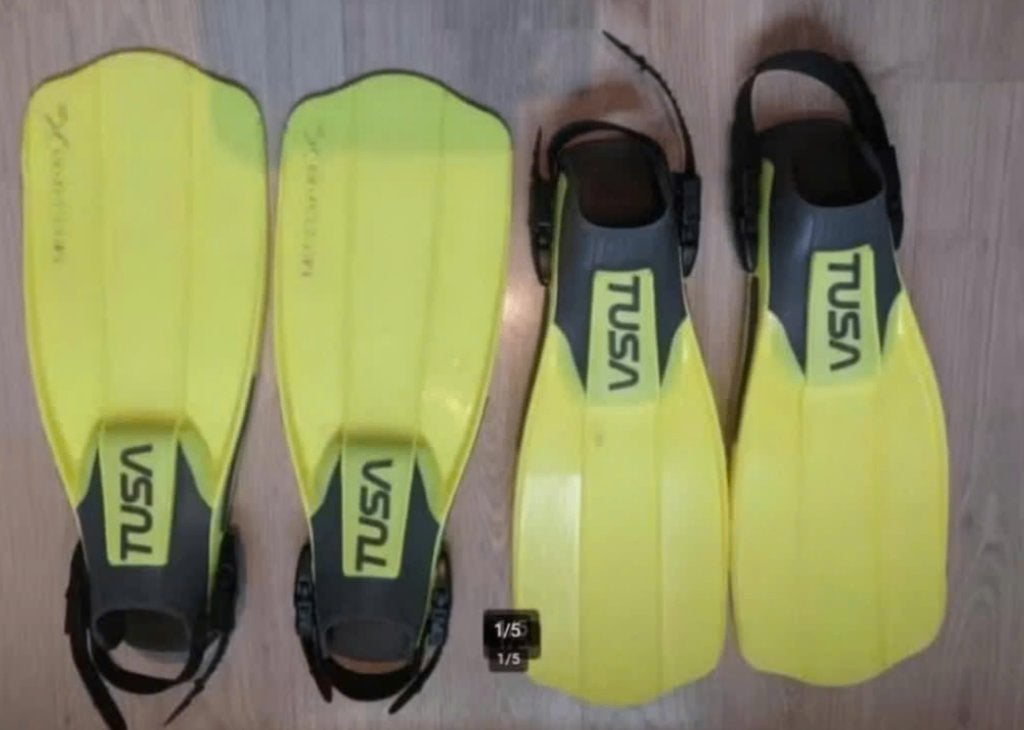 Tusa liberator x-ten buitenvinnen zwemvliezen, Watersport en Boten, Zwem- of Duikvliezen, Gebruikt, Ophalen of Verzenden