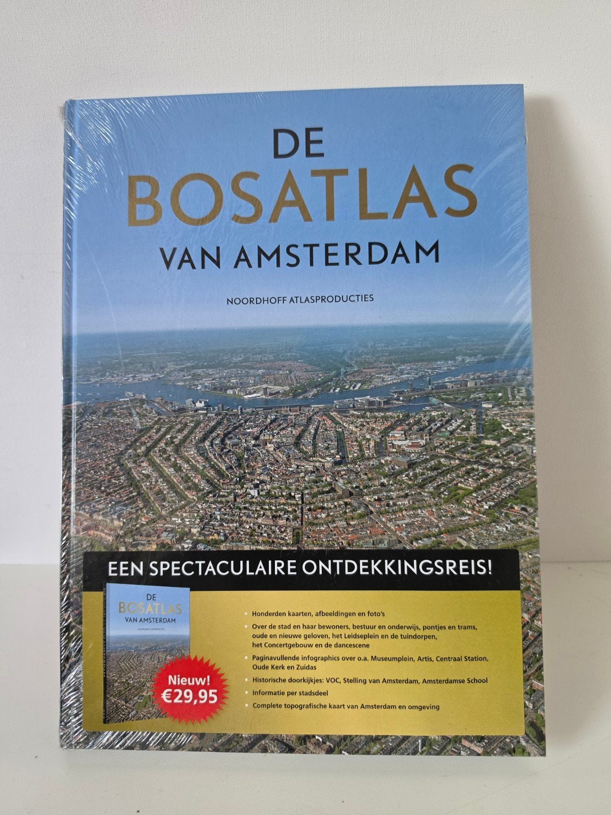 De Bosatlas van Amsterdam - Nieuwstaat, Boeken, Bosatlas, 2000 tot heden, Nieuw, Ophalen of Verzenden