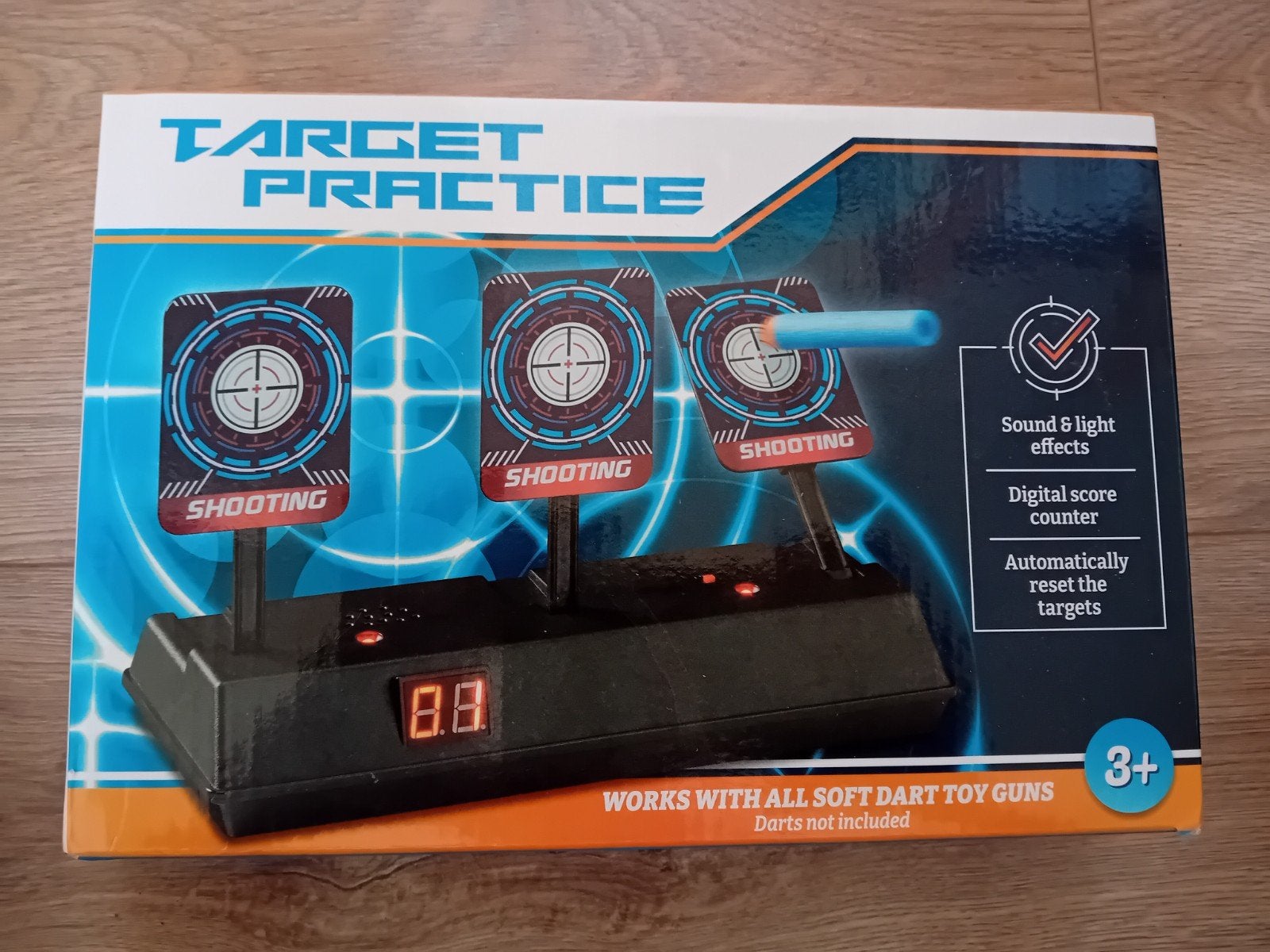 nerf target practice, Ophalen of Verzenden, Zo goed als nieuw, Overige typen, Met licht