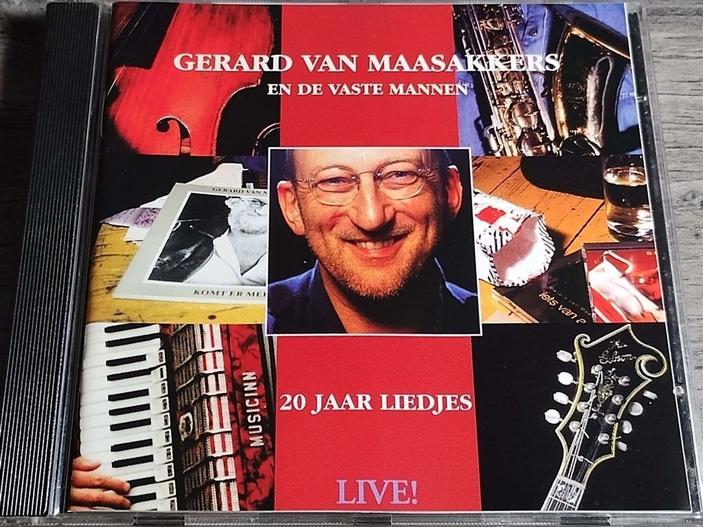 Gerard van Maasakkers En De Vaste Mannen ‎– 20 Jaar Liedjes, Ophalen of Verzenden, Zo goed als nieuw, Levenslied of Smartlap